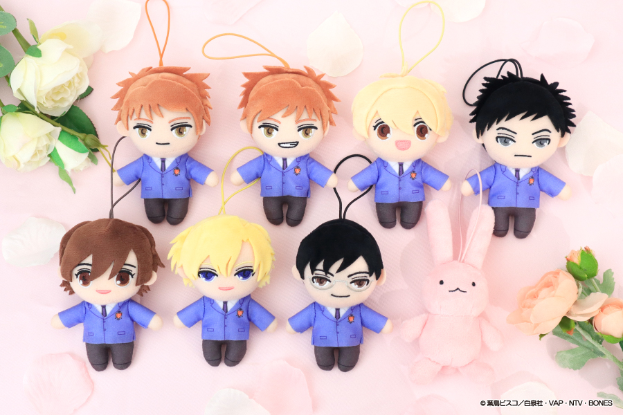 桜蘭高校ホスト部 ピこぬい まとめ売り　9体　セット ✨🌹発売商品情報🌹✨ 『＃桜蘭高校ホスト部』より、 ＃ピこぬい が