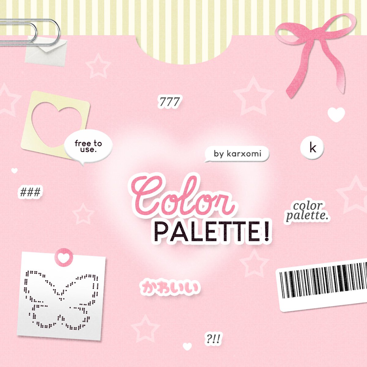 ’ 𓈒  Color Palette.   ♡   ࣪  🧷

by karxomi .. feel free to adjust and use
please follow/rt/like for appreciated 🤍

#zonauang