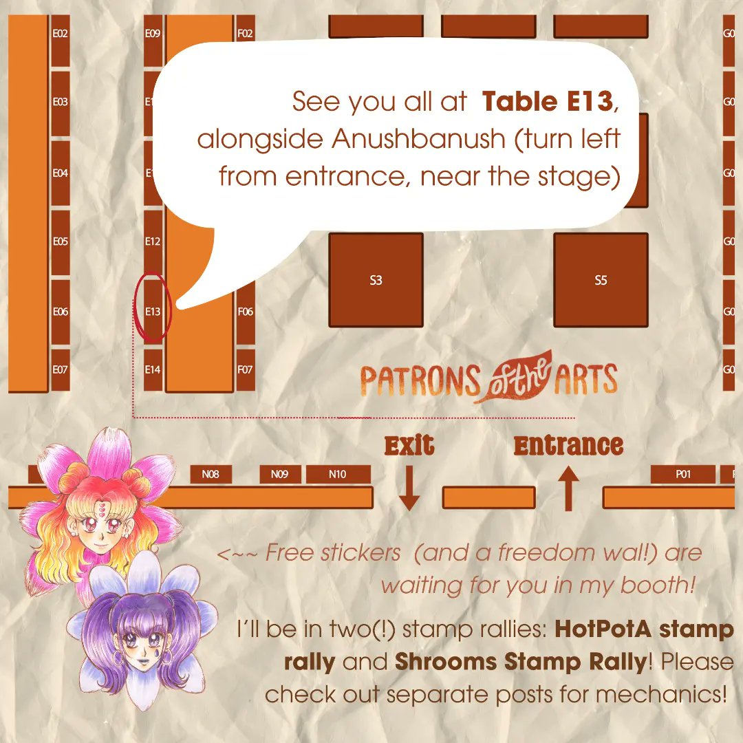 mhanevision's tweet photo. Next up: @PatronsOTArts Fall! See you all tomorrow and on Sunday! Come check out thy cozy goodies at table E13! 🍁🍂

#artph https://t.co/HNp4Z86VCI