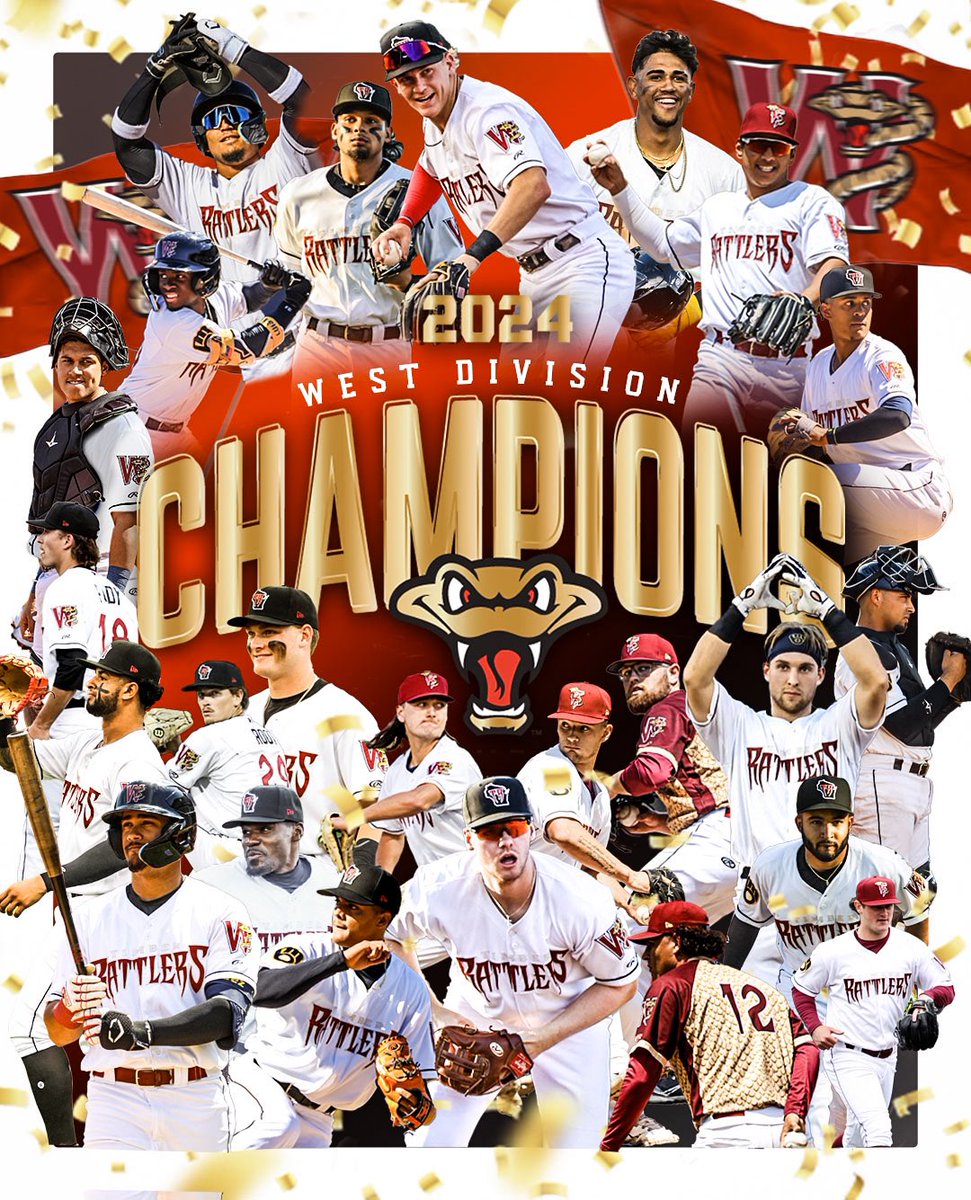 YOUR 2024 WEST DIVISION CHAMPS🏆

#TRatNation