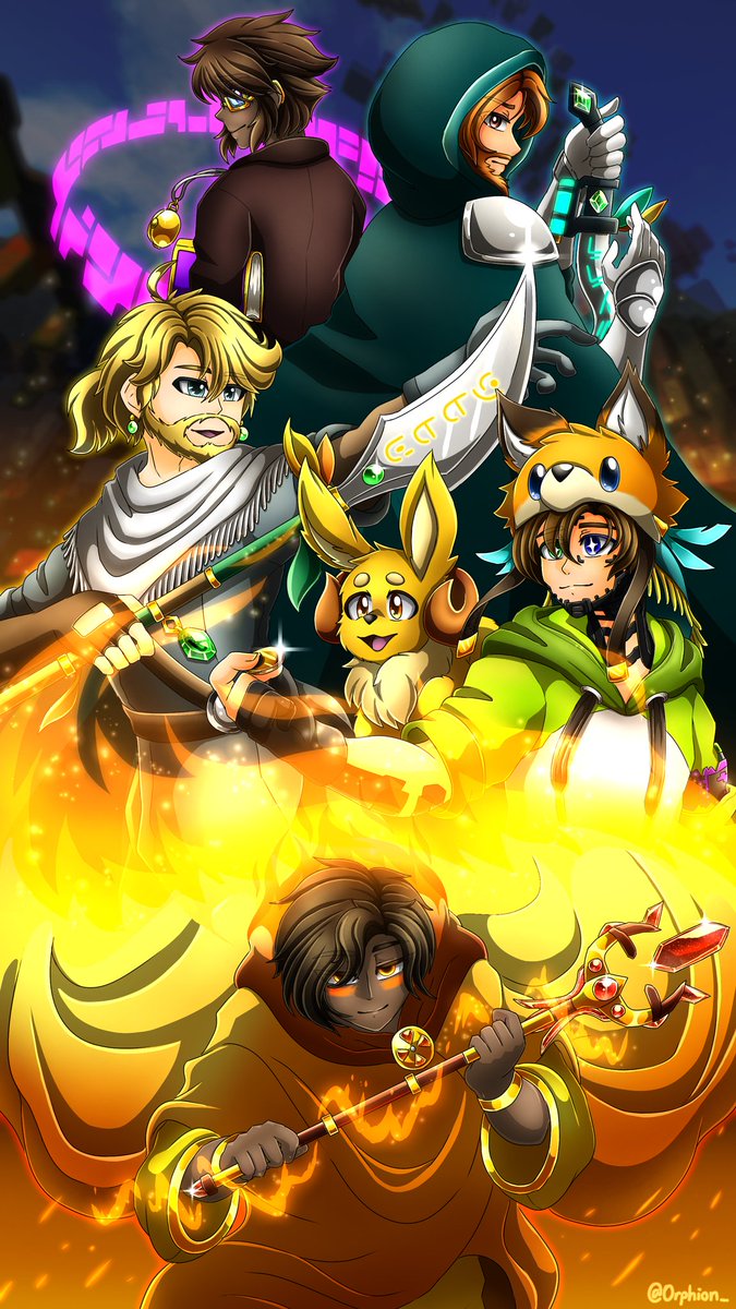 Orphion_'s tweet image. "As the fire burns, we keep them alive in our minds so they can live forever."
#Wynncraft