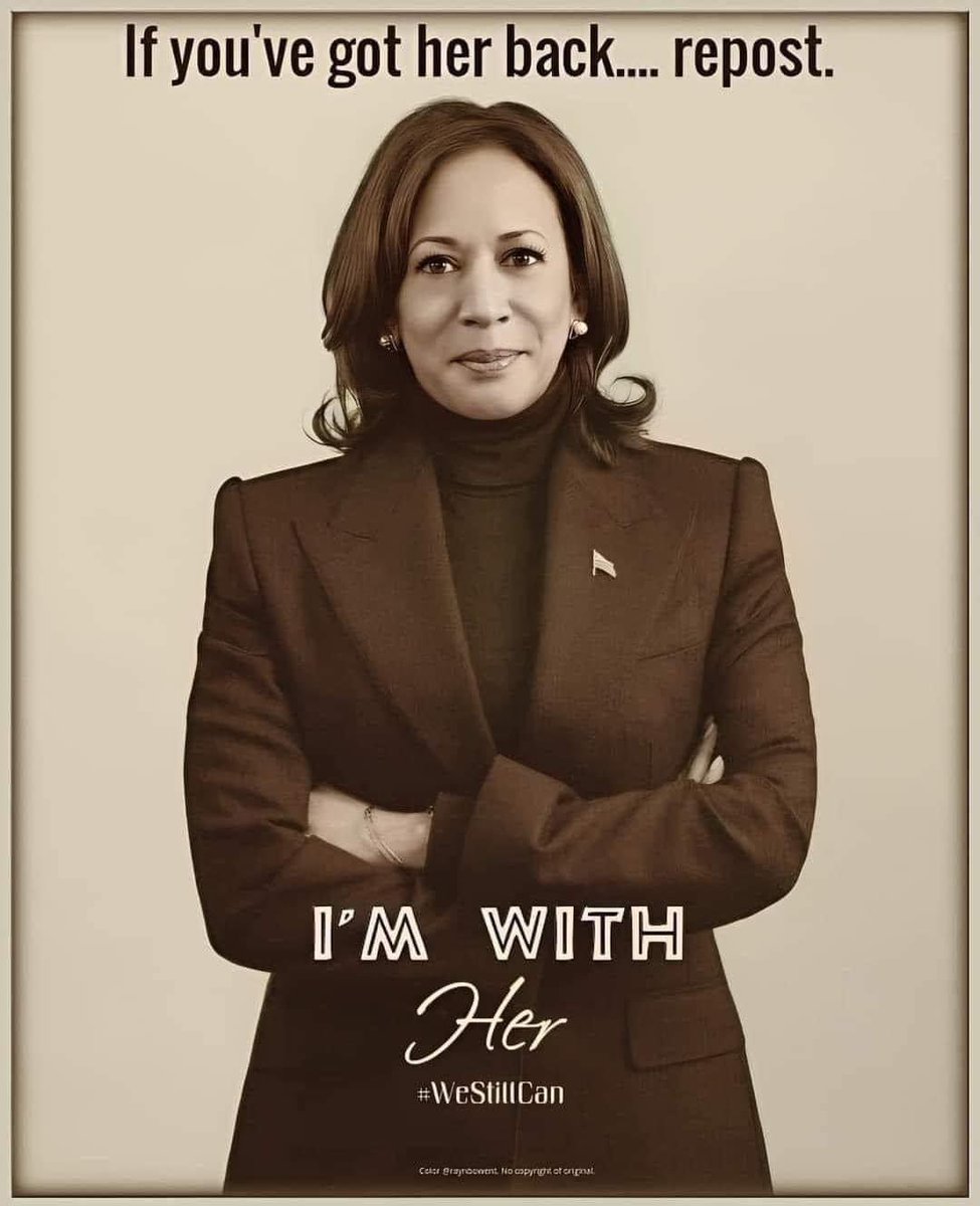 DisavowTrump20's tweet image. Who else is with her? 🤚