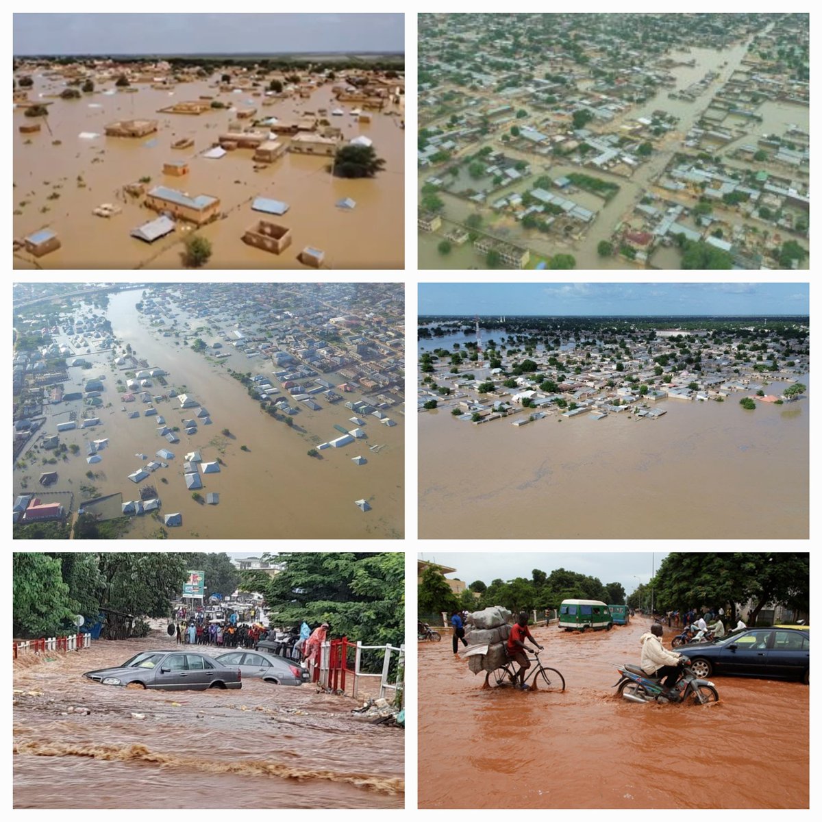 LopesInsights's tweet photo. West Africa is devastated by floods, particularly Sahelian countries, which are getting unusual amounts of rain. Millions of people are displaced, yet there is only scarce mainstream media coverage of this climatic phenomenon or the human tragedy. https://t.co/sTOV8fgiml