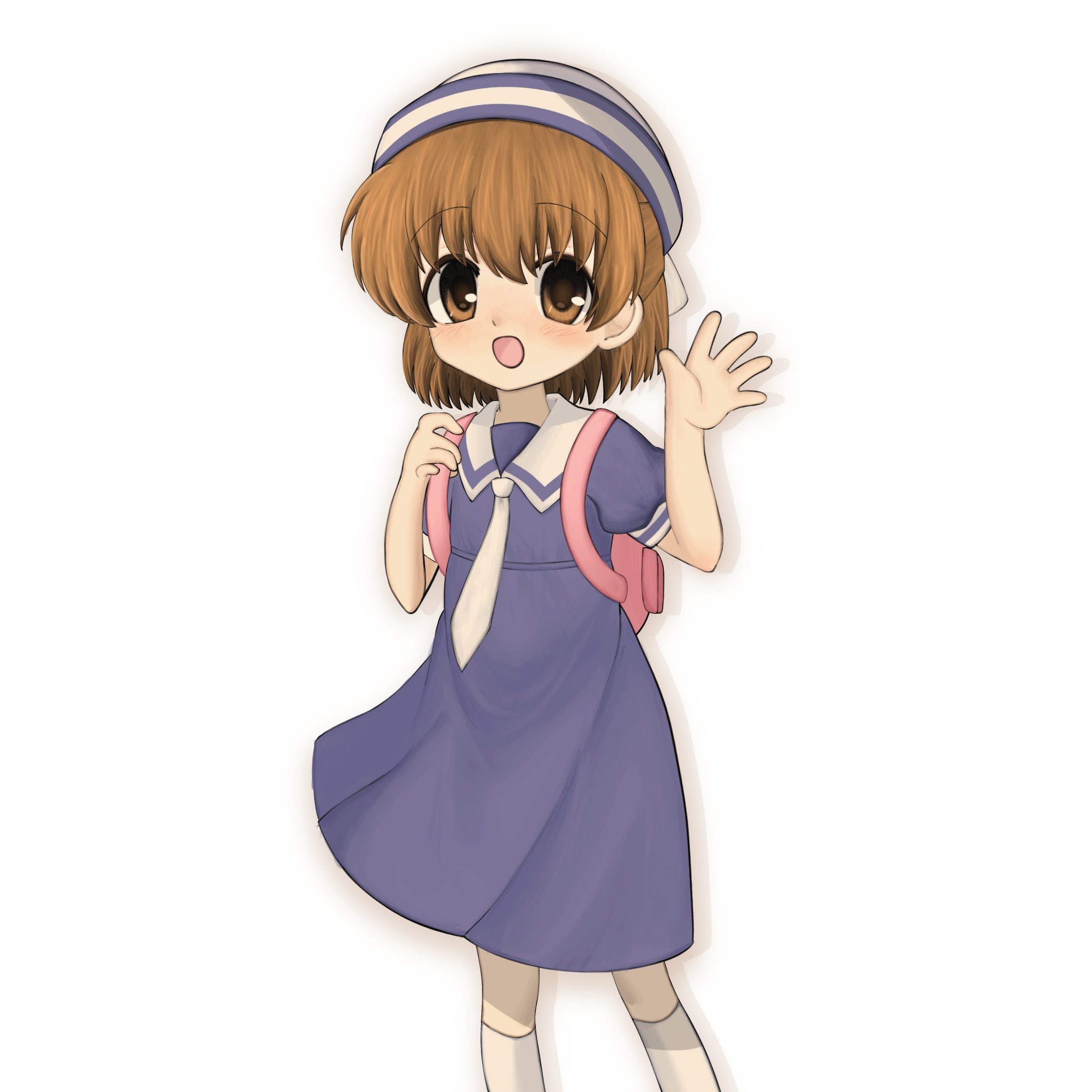 CLANNAD 缶バッジ　岡崎汐 CLANNAD 缶バッジ 岡崎汐 XV