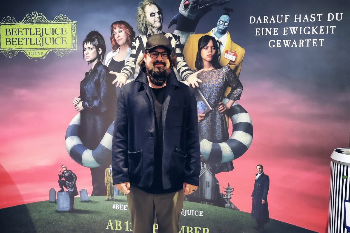 KOMZAK's tweet photo. 12.09.2024
Beetlejuice Beetlejuice
Cineplexx Event

Dankeschön für den wundervollen Abend mit Freunden 😊 https://t.co/7w8phkDUdP