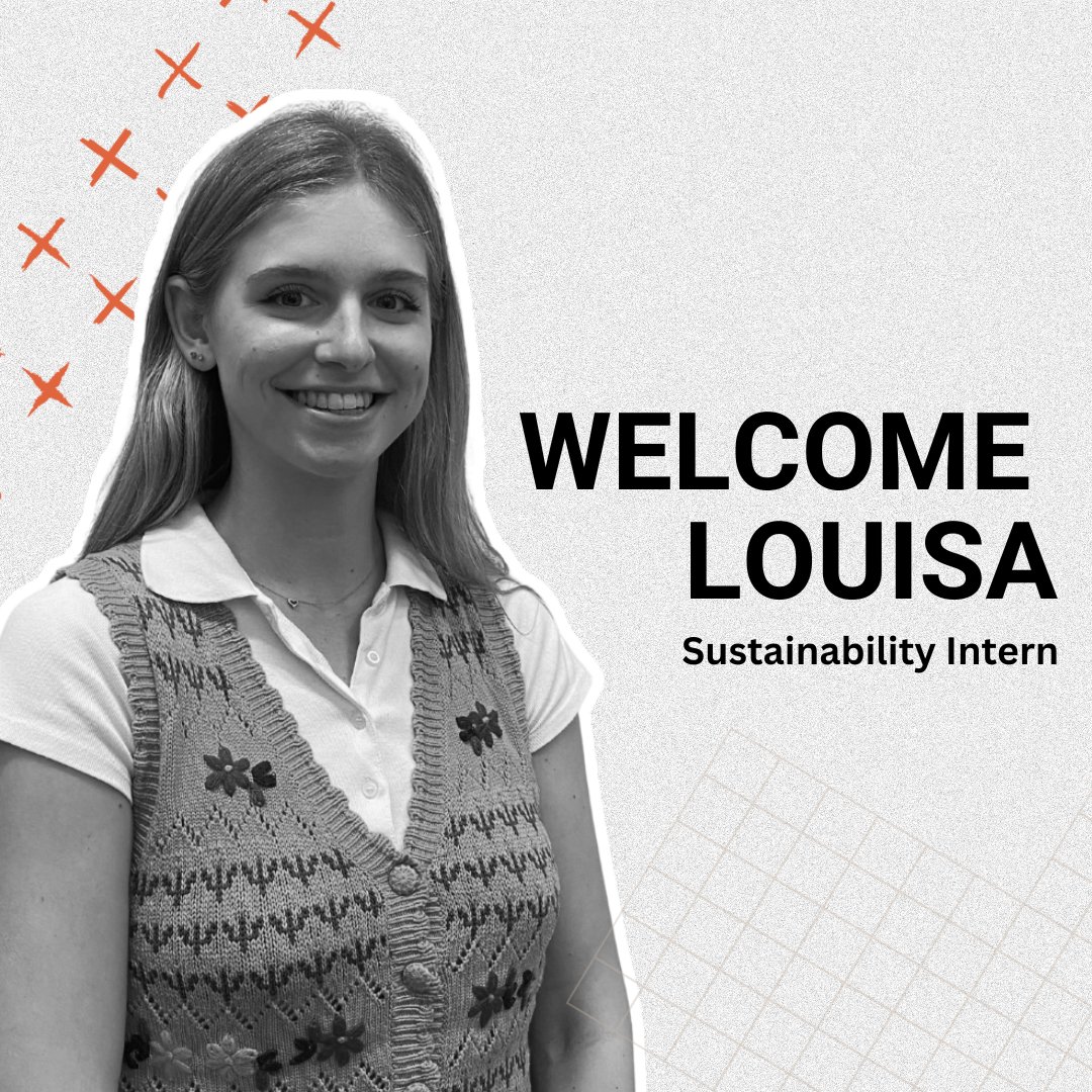 👋 Meet our newest team member! 

Join us in welcoming Louisa Hoy to the team as our new Sustainability Intern.

Louisa is no stranger to The Sustainability Group after sending a 3-week work placement with us last summer and has since gained further experience as a Data Analyst