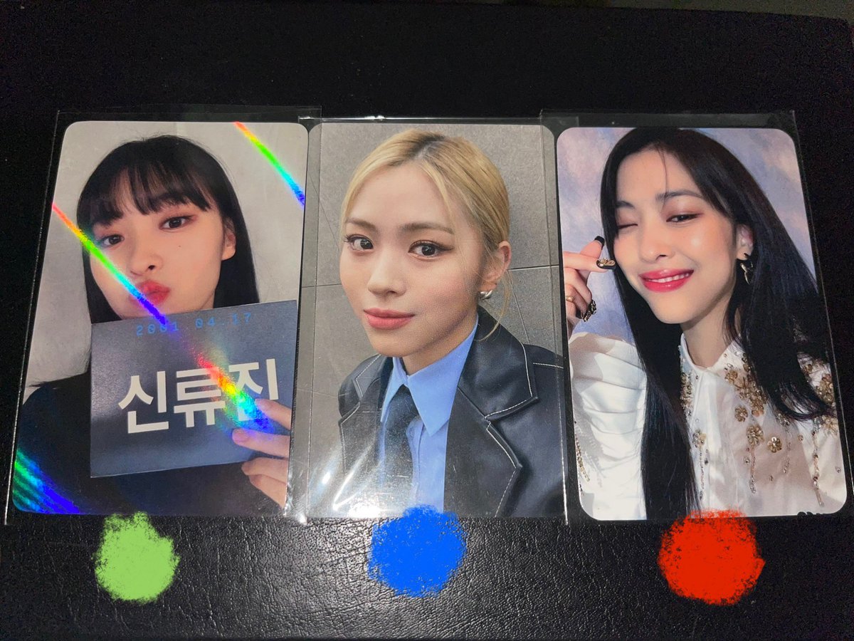 itzryugrocery's tweet photo. WTS LFB ITZY RYUJIN PCS

🟢- 80
🔵- 100
🔴- 150 https://t.co/wIoJNwFfw7