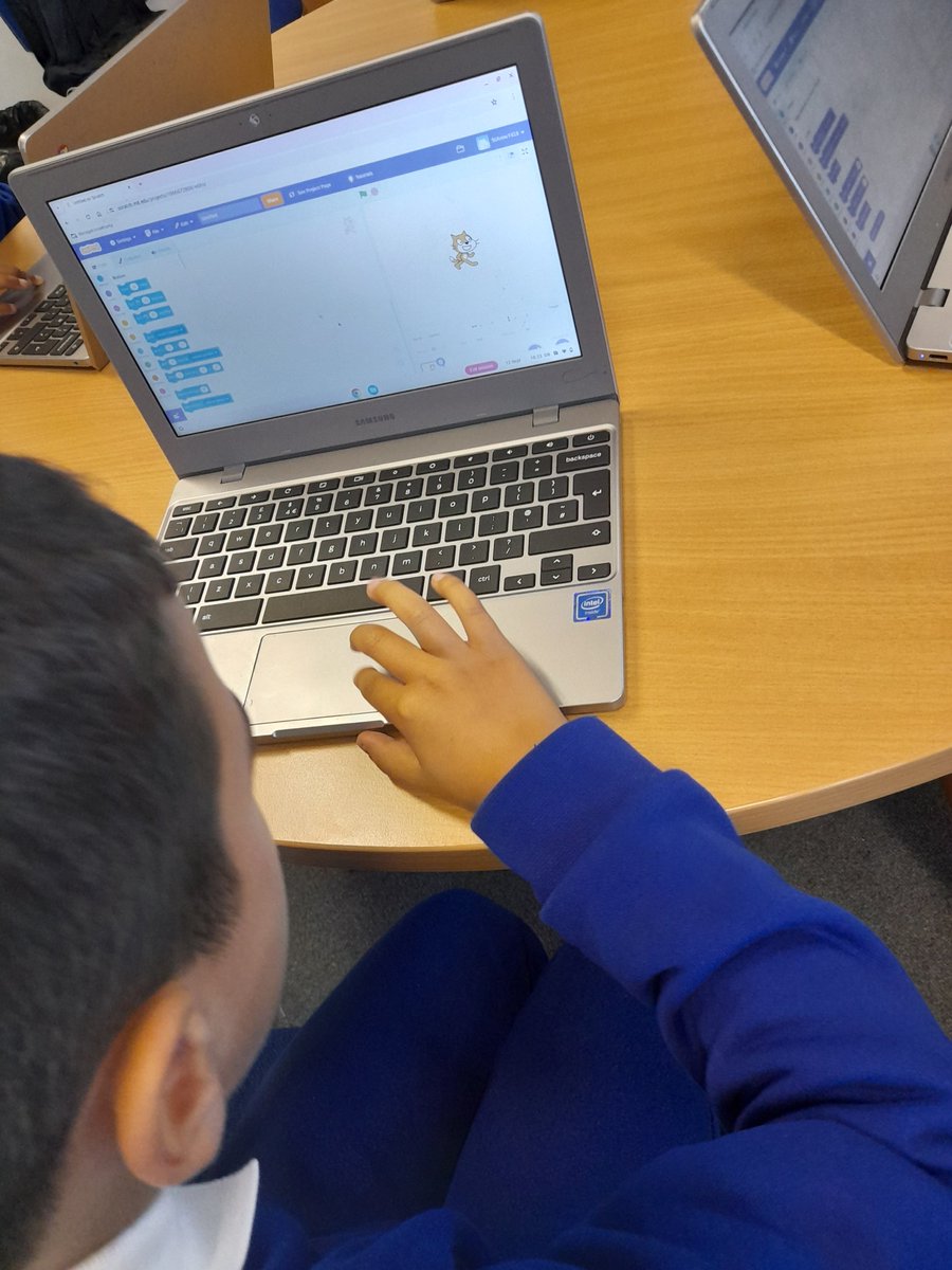 Yesterday @Y6Oak2024 Children have begun to create their own space invaders game. Today we focused on laying the ‘foundations’ ready to start coding during the next lesson, children designed a different series of backgrounds in order for a program to broadcast a message.