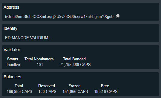EdManode77262's tweet photo. 📣 We're almost there! Our node is getting closer to activation, but we still need your support.
🌐 Nominate today to help us reach the finish line and unlock the highest APR on Ternoa!
Every nomination counts—let’s make it happen together! 🚀
#Ternoa #Caps #NodeActivation https://t.co/mrIli9IPyJ
