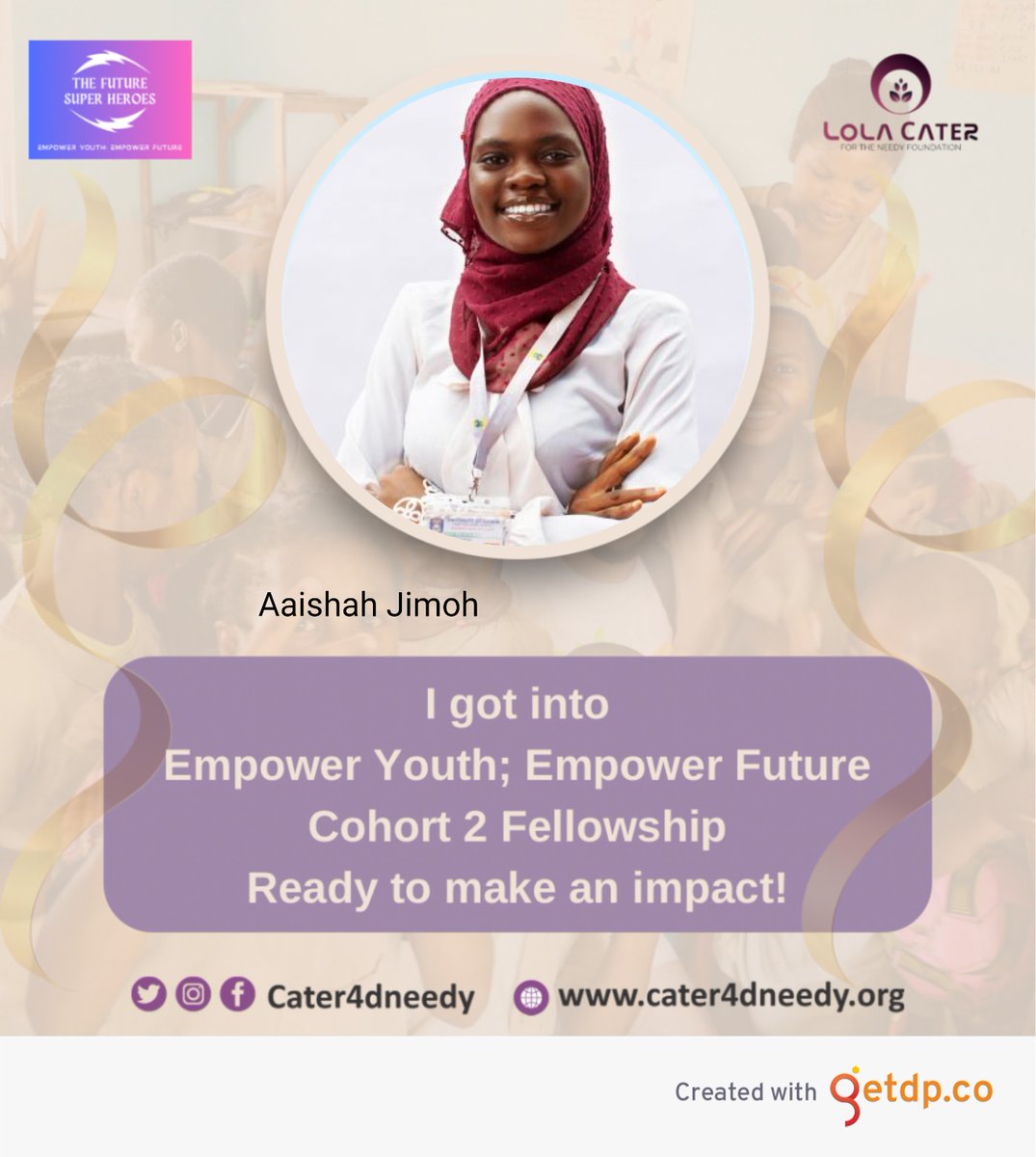 The_Yeesha's tweet photo. I can't believe I forgot to put this out here🤦♀️
I'm thrilled to announce that I've been selected to participate in the superhero mentorship program-cohort 2 fellowship.
Thank you @cater4dneedyf for this incredible opportunity.
#EYEF #FSH #FutureSuperheroes #EmpowerYouth #LC4NF https://t.co/8vIFZnZXMt