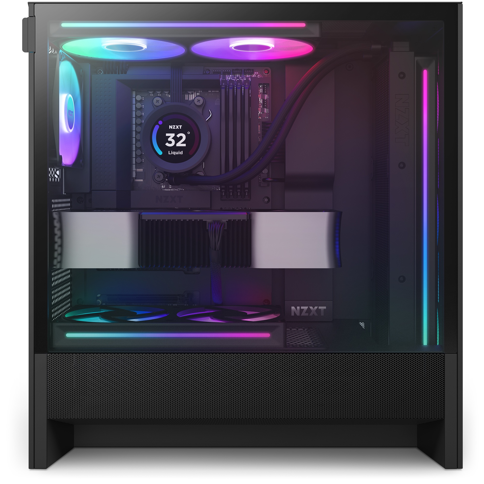 NZXT H5 Flow + クーラーマスター 簡易水冷 H5 Flow | 株式会社タイムリー