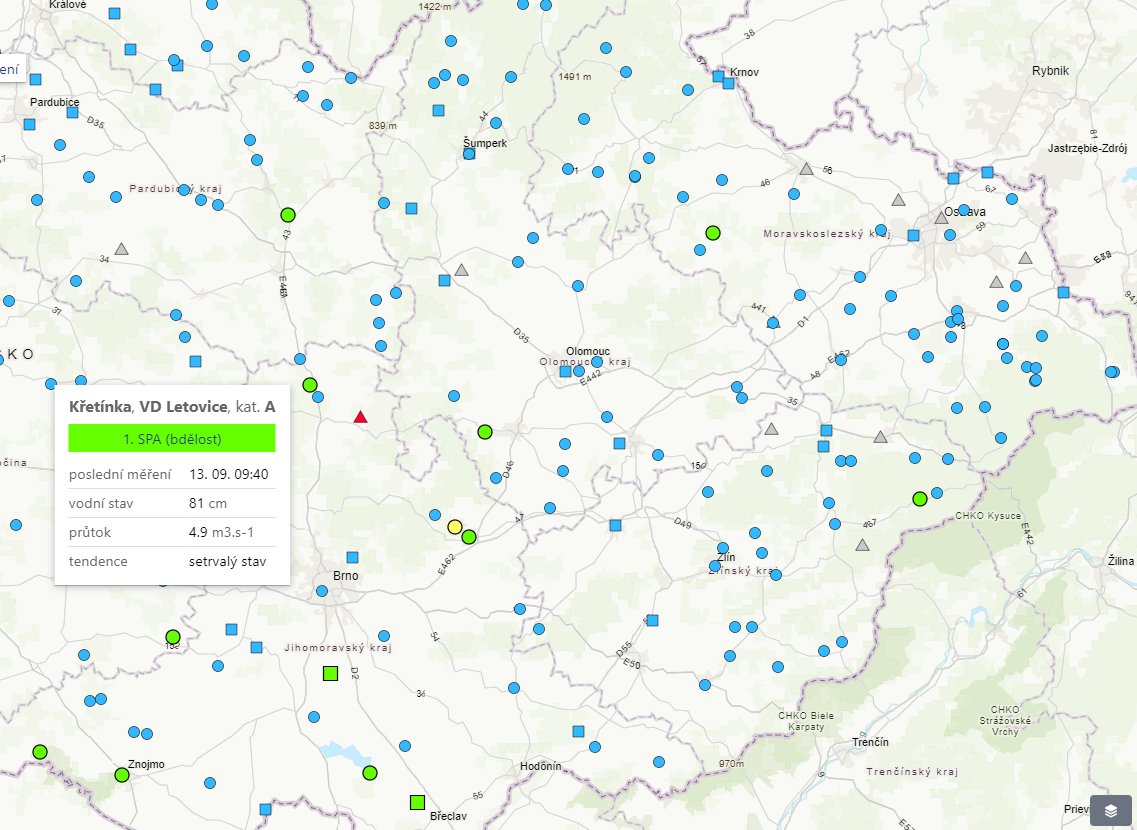 Abychom nedusili webovku hydro.chmi.cz/hpps/ tak tým <a href="/mapy_cz/">Mapy.cz</a>  vyrobil její "mirror" na mapy.cz/s/jefafomega a část trafficu z HP <a href="/seznam_cz/">Seznam.cz</a> směřujeme tam, aby byla zachována plná funkčnost <a href="/CHMUCHMI/">Český hydrometeorologický ústav (ČHMÚ)</a> pro složky IZS.