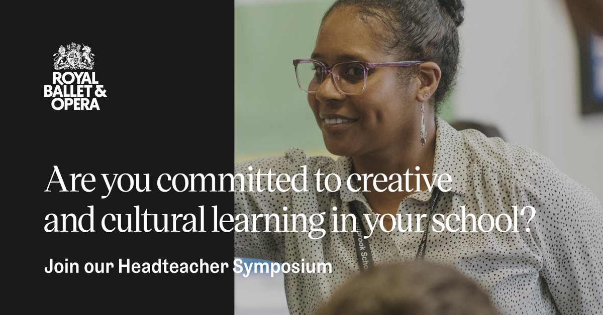 Would you like to feel empowered in a room of senior school leaders committed to creative and cultural learning? And work together to make change happen? 
​
The Royal Ballet &amp; Opera is providing the platform to bring Headteachers and senior leaders together from across the