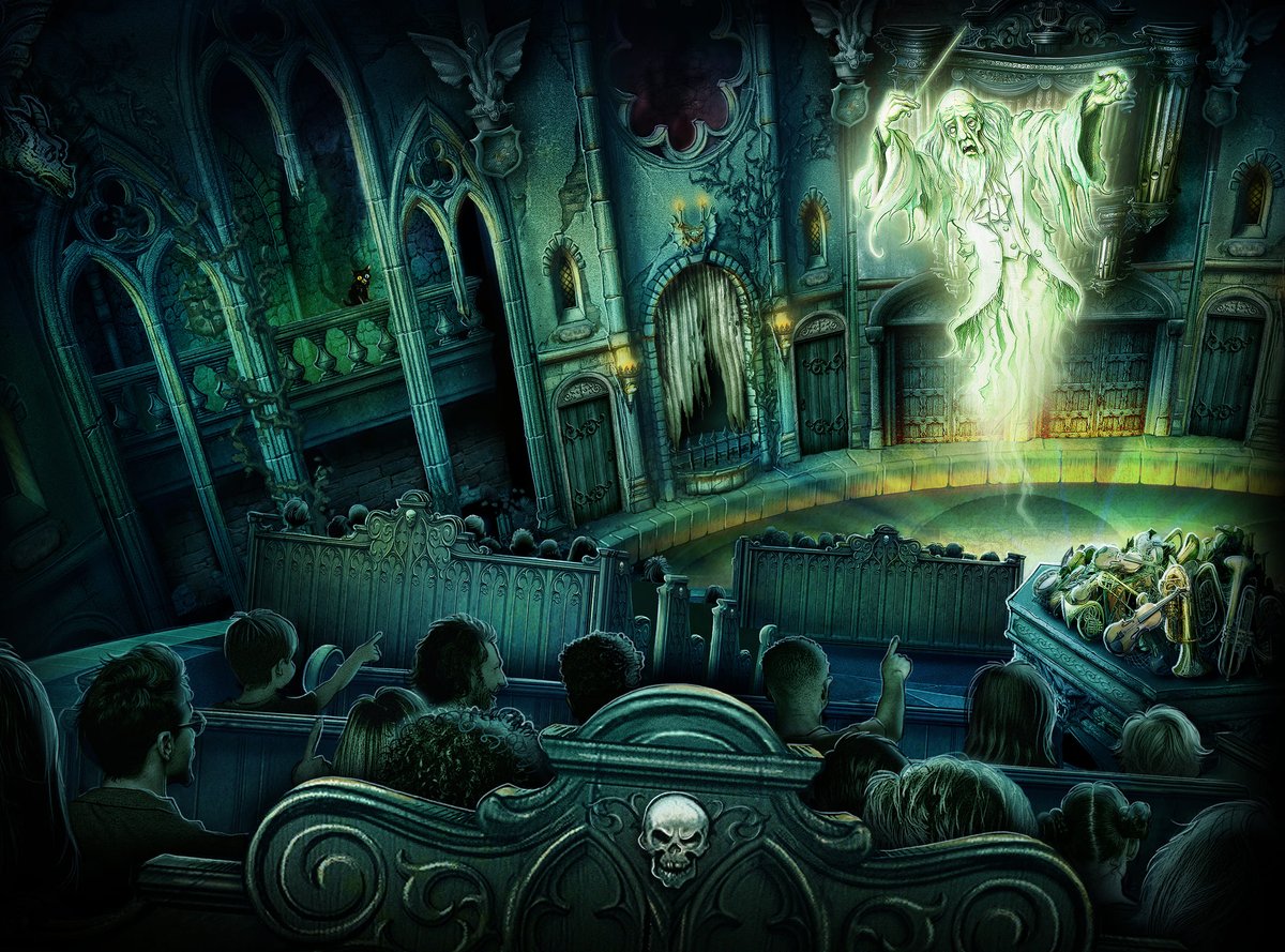 Maak kennis met de dirigent van Danse Macabre. 😱 Hij zweeft voor het immense orgel en openbaart zich op huiveringwekkende wijze… 👀 Een angstaanjagend eerbetoon aan het iconische Spookslot! Nog 48 dagen wachten tot de opening… Lees hier meer over dit muzikale spektakel: