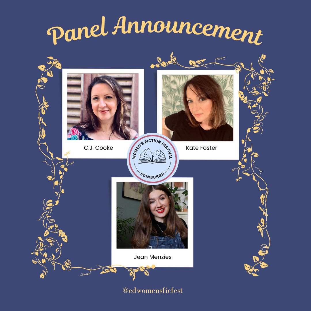 Edinburgh Women's Fiction Festival (@edwomensficfest) on Twitter photo 🧙♀️ Something wicked this way comes... Join <a href="/CJessCooke/">C.J. Cooke</a>, @KateFosterMedia, and <a href="/JeansThoughts/">Dr Jean Menzies</a> for the Witches Panel as they explore Scottish witch trials, history, and mystery. Don’t miss it! 🎟️ edwomensficfest.co.uk/tickets 🧙♀️ Something wicked this way comes... Join <a href="/CJessCooke/">C.J. Cooke</a>, @KateFosterMedia, and <a href="/JeansThoughts/">Dr Jean Menzies</a> for the Witches Panel as they explore Scottish witch trials, history, and mystery. Don’t miss it! 🎟️ edwomensficfest.co.uk/tickets