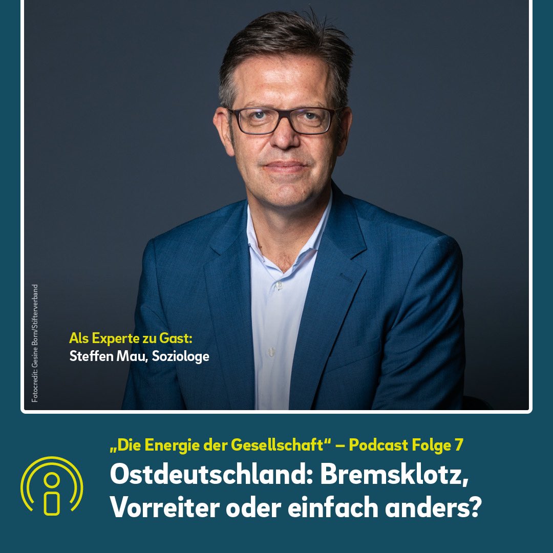 Neue Folge unseres #Podcast „Die Energie der Gesellschaft“: Zwischen den Wahlsonntagen messen @Afelia, <a href="/MauSteffen/">Steffen Mau</a> und ich das Energielevel des Ostens. Hört rein, wenn ihr wissen wollt, zu welchem Ergebnis unser deep dive geführt hat! die-energie-der-gesellschaft.fym.fm/steffen-mau