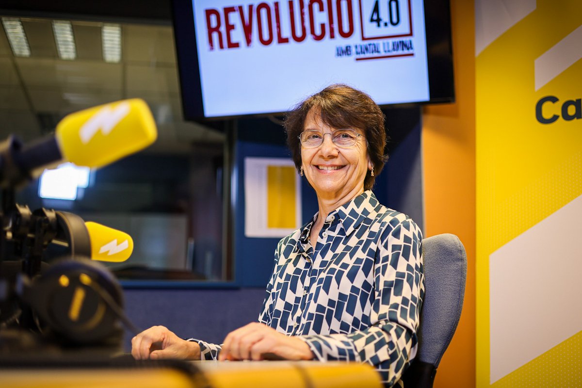 ELLISBarcelona (@ellisbarcelona) on Twitter photo 🗓️ On September 9th, our Unit Director, Carme Torras, was interviewed by <a href="/Xantallavina/">Xantal Llavina Aguilar</a> on <a href="/CatalunyaRadio/">Catalunya Ràdio</a> program "Revolució 4.0."
🎙️ Torras introduced the Unit and highlighted its key initiatives to advance AI in Catalonia.
👉 Listen to the full program next Sunday at 22:00! 🗓️ On September 9th, our Unit Director, Carme Torras, was interviewed by <a href="/Xantallavina/">Xantal Llavina Aguilar</a> on <a href="/CatalunyaRadio/">Catalunya Ràdio</a> program "Revolució 4.0."
🎙️ Torras introduced the Unit and highlighted its key initiatives to advance AI in Catalonia.
👉 Listen to the full program next Sunday at 22:00!