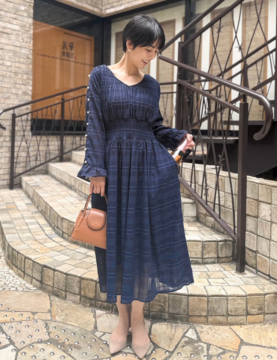 マジョリカワンピが、残暑厳しい秋仕様になってるわよーッ！パール