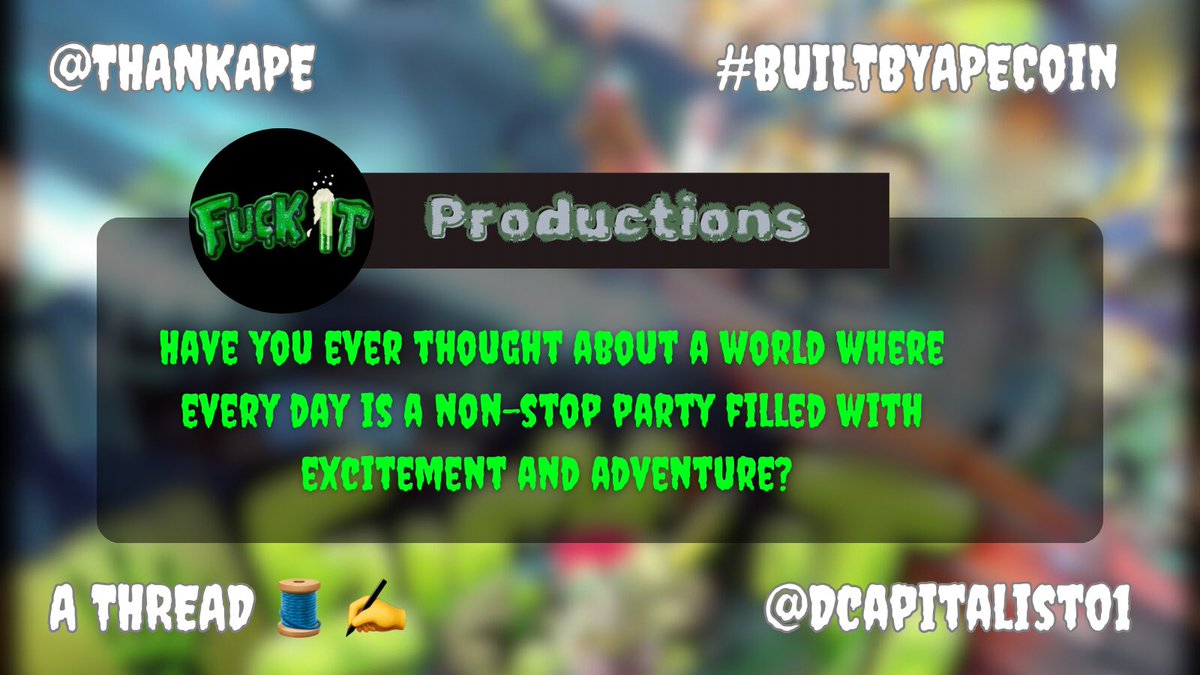 <a href="/FuckItProd/">Fuck It Productions</a>  is a Web3-native event, entertainment and production company that's shaking up the party scene.