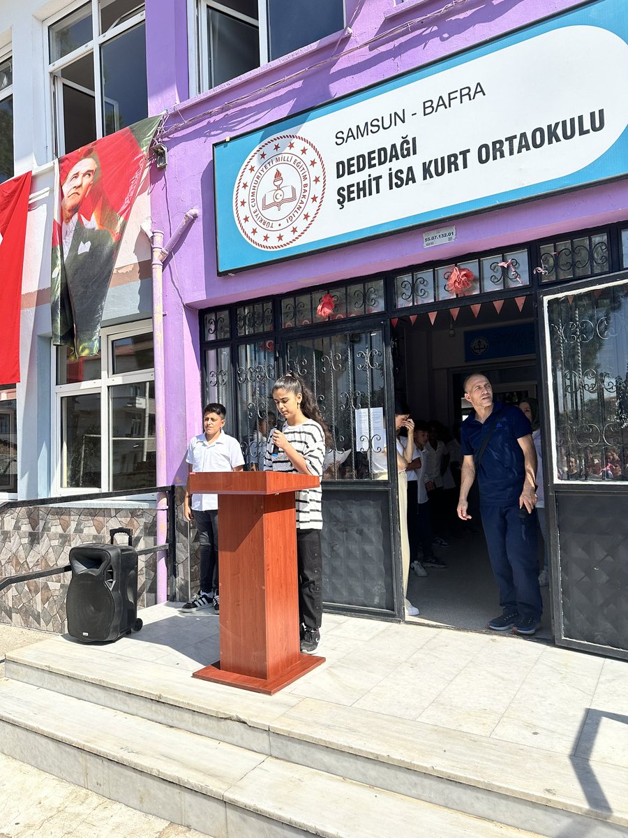 dededagiortaok1's tweet photo. İlk��ğretim haftası kutlu olsun 🌸🎈
@bafra_mem https://t.co/QrdwnGm9NY