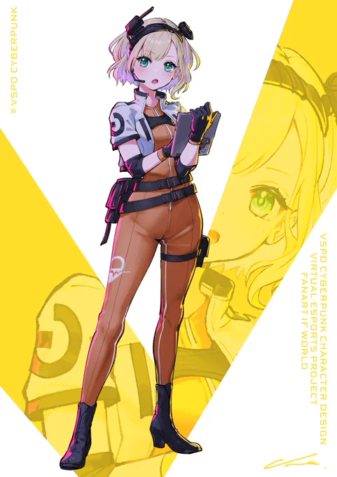 #ぶいすぽサイバーパンクのあちゃん -レスキュー隊-#963art 