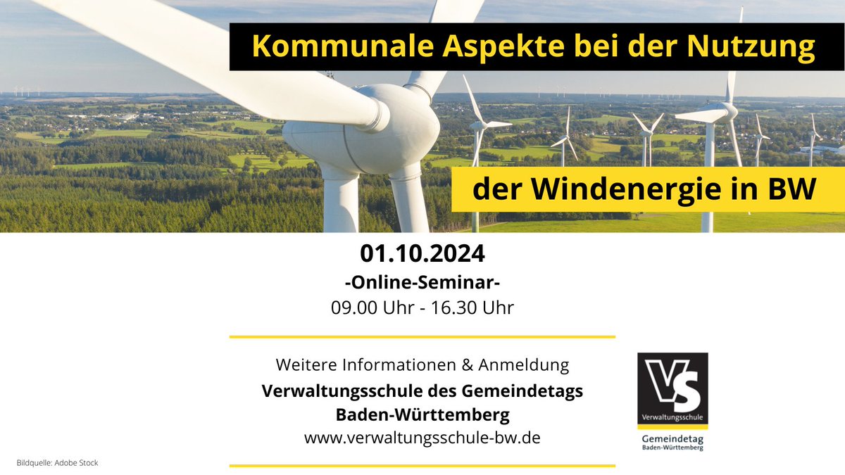 Mehr Informationen und Anmeldung unter verwaltungsschule-bw.de/veranstaltunge…