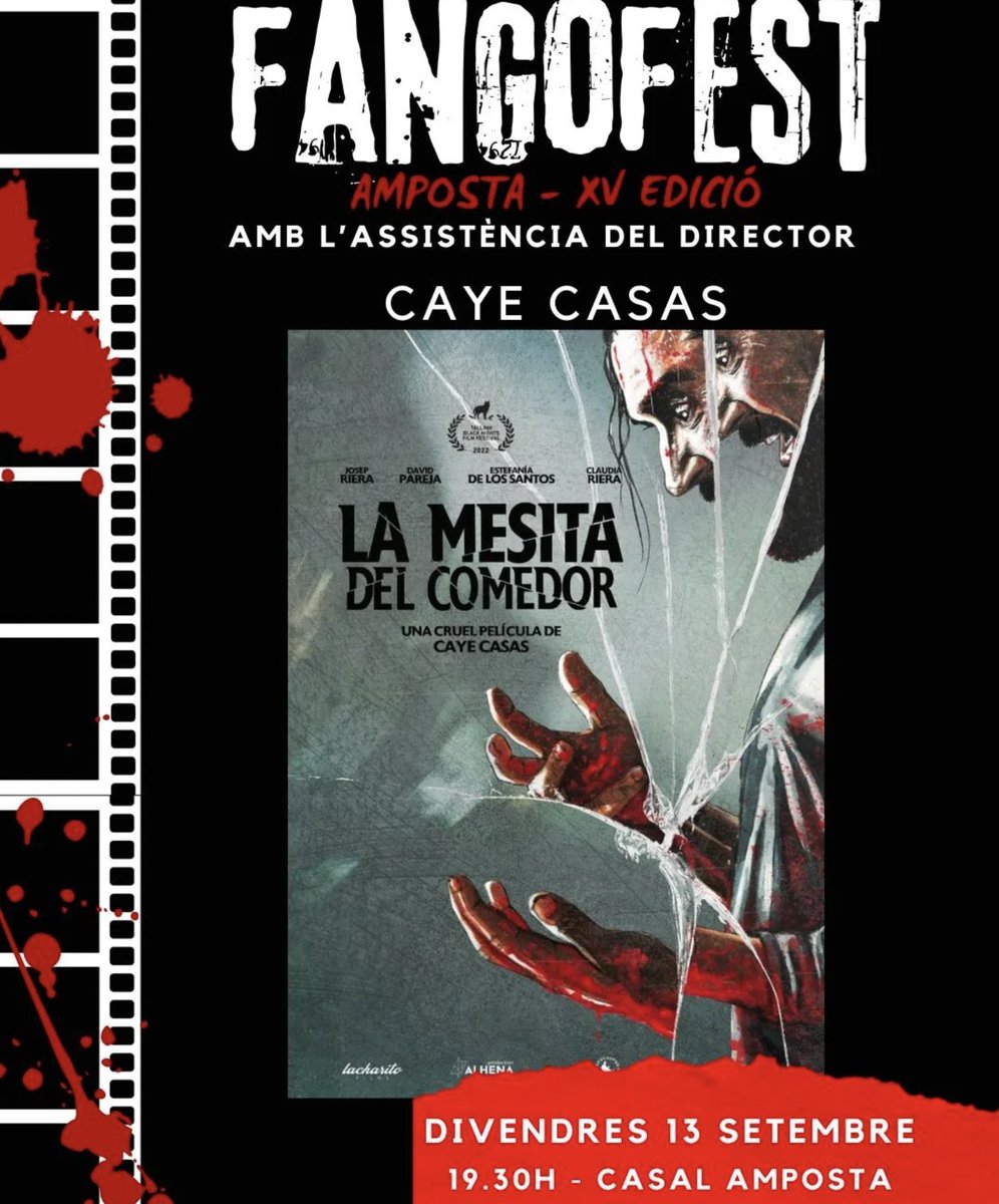 HOY estaré en el <a href="/FestGore/">Fangofest Amposta</a> de Amposta presentando La mesita del comedor!!!! nos vemos???🤔