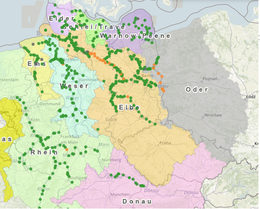 meteomabe's tweet image. New ICON-D2 outlook. Probably most affected will be the river #Oder. Currently below average levels but catchment of that river is the border region of Poland and Czech Republic. Official forcast by flood advisory center, but highest levels probably Tue/Wed (>100a return period).