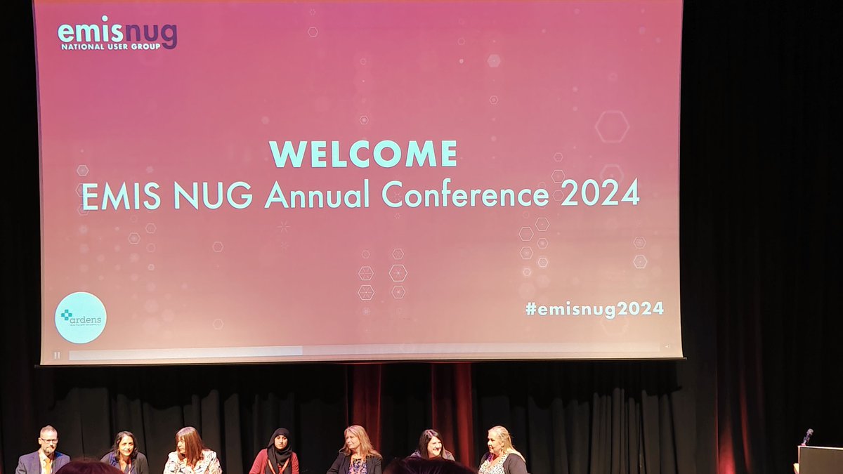 About to start to see what #EMISNUG2024 can deliver on the back of the #HealthInnovation plan for the #NHS