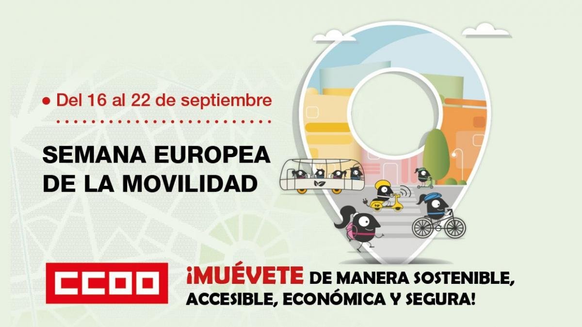 CCOOCyL's tweet photo. 🚎🚲🛴Reforzamos nuestro compromiso con la #movilidad sostenible y segura
La Semana Europea de la Movilidad se celebrará del 16 al 22 de septiembre con el lema "Espacio Público Compartido" nuestra participación
#SEM2024 #MovilityWeek #CombinaYMuévete
@ecoccoo @MedioAmbCCOOCyl https://t.co/YbbrIqa21b