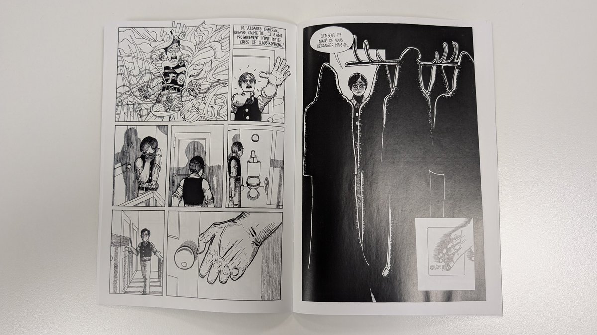 Innercut's tweet image. Je serai les 5 et 6 octobre le 1er salon Pop culture et Manga de Luzancy pour vendre ma première BD papier L'Antre... Viendez nombreux !!! #BD #bandedessinee #comics #Naamlock #Charly #noiretblanc #publication