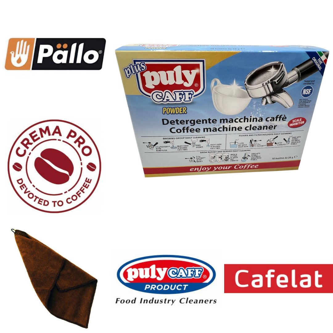 Clean coffee equipment at home with Jaguar's range of domestic products. Features top brands, including European market leaders in espresso cleaning: Puly.

See more at: jesuk.com/coffee-and-tea…?