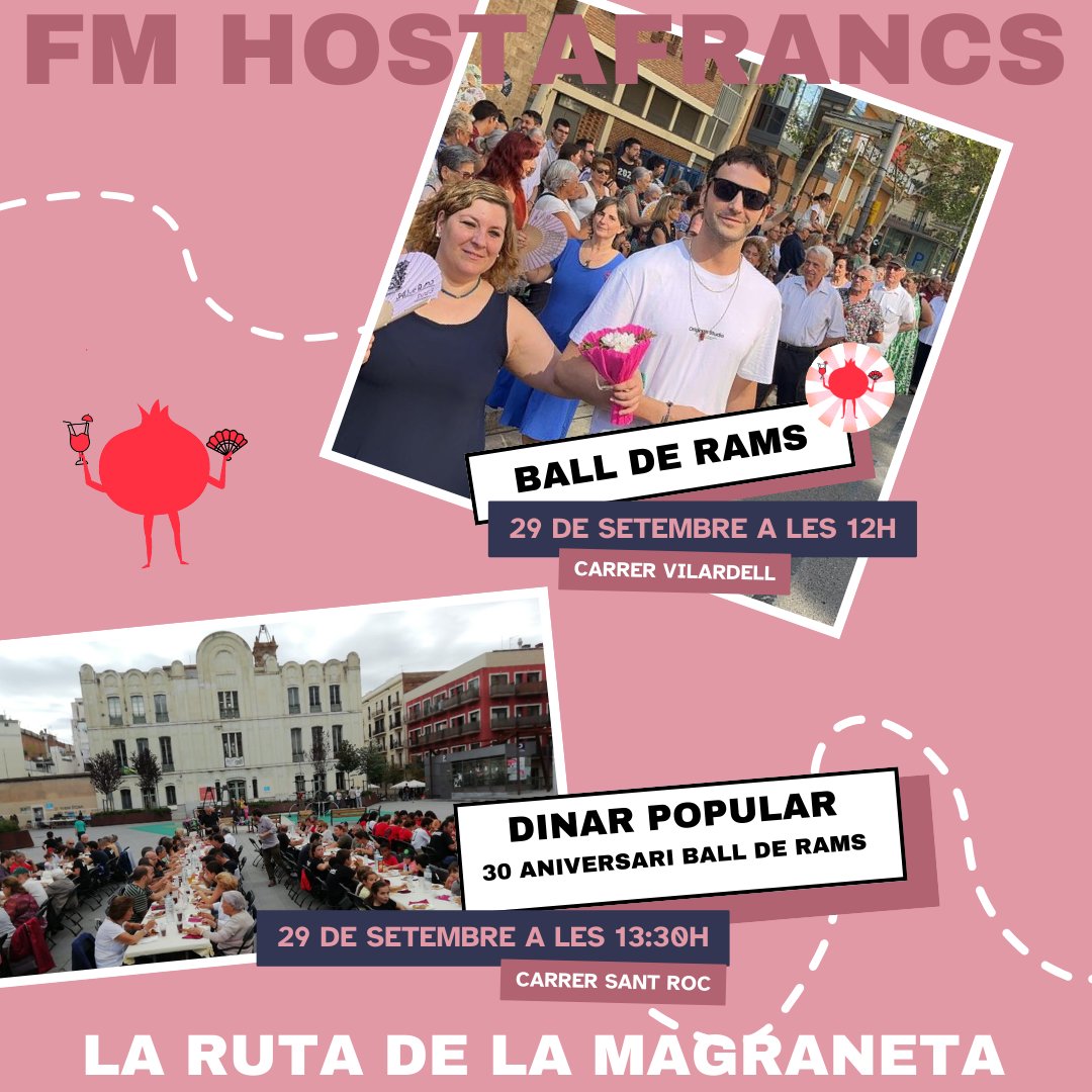 esbartciutatcom's tweet photo. 🎉 Celebra la Festa Major d'Hostafrancs amb l'Esbart Ciutat Comtal! Música, dansa i tradicions com el 30è aniversari del Ball de Rams. No t'ho perdis! 👉 https://t.co/AW5IERXvdl
 #FestaMajorHostafrancs https://t.co/yiQHRKkQte