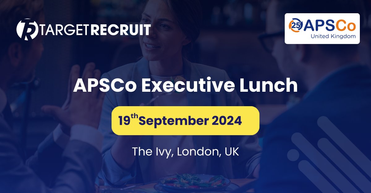 TargetRecruitUK's tweet photo. TargetRecruit, in partnership with @APSCo_org , is hosting an exclusive "Lunch &amp; Learn" event next week!

Featuring hot topics like tech ecosystems and business development, click below if you’re interested in joining us on the day!
https://t.co/0qZ7yPJGNj https://t.co/ME3KUPfAS3