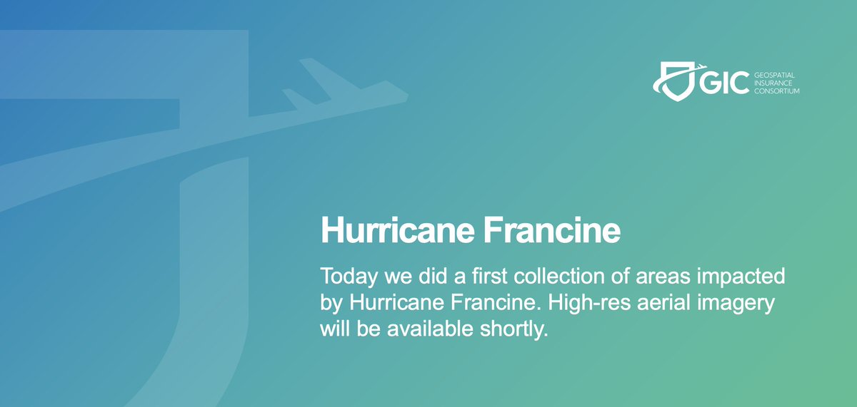 Geospatial Insurance Consortium (GIC) tweet media