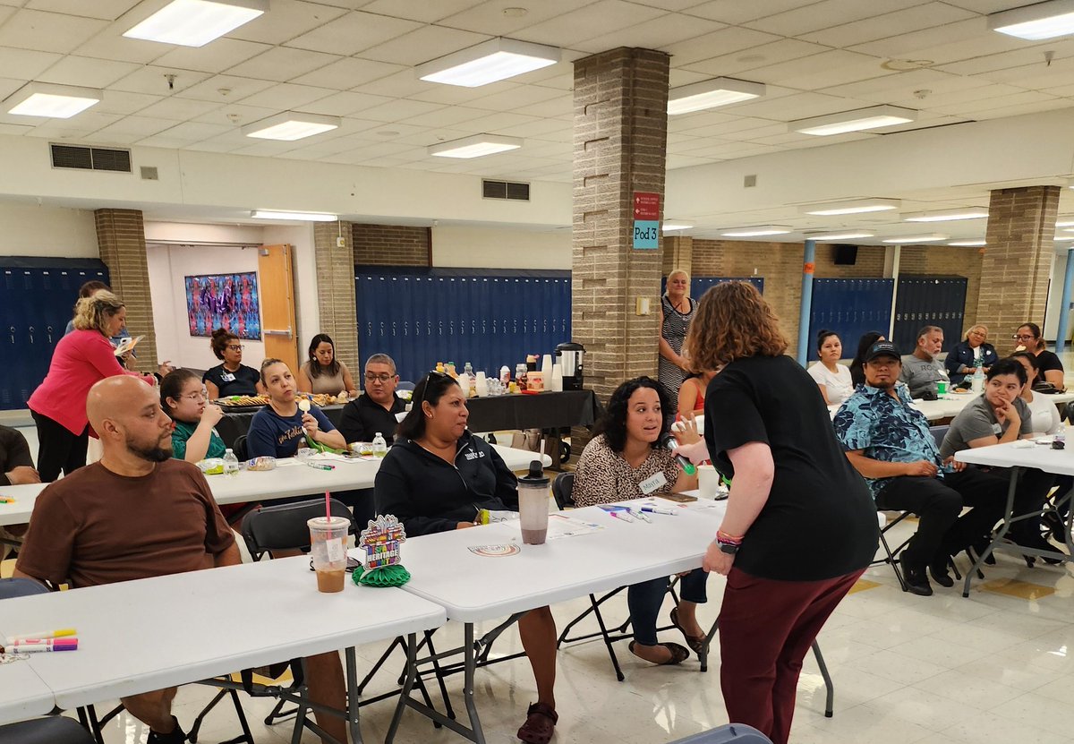 MrsJimenez03's tweet image. Information, activities, food, and raffles made our first BPAC event both educational and fun. Thankful for our wonderful @AddisonSD4 staff and admin volunteers. A special shout out to our superintendent, @DrNickSutton, for his presence, support, and encouragement.