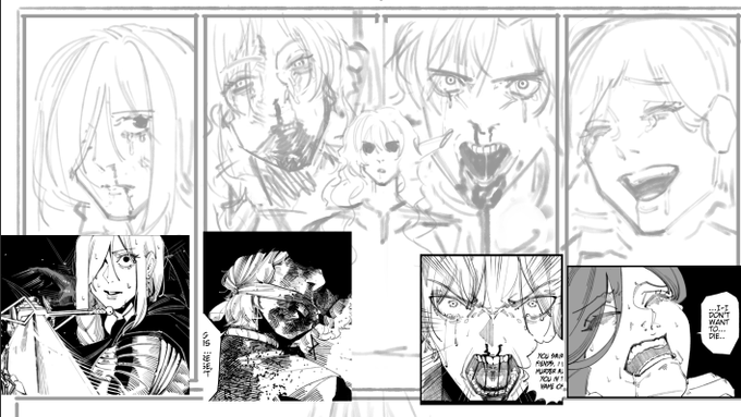 As much as I enjoy doing good expressions, this part would be hard to nail because Ish can't recognise fear as an expression due to her condition 