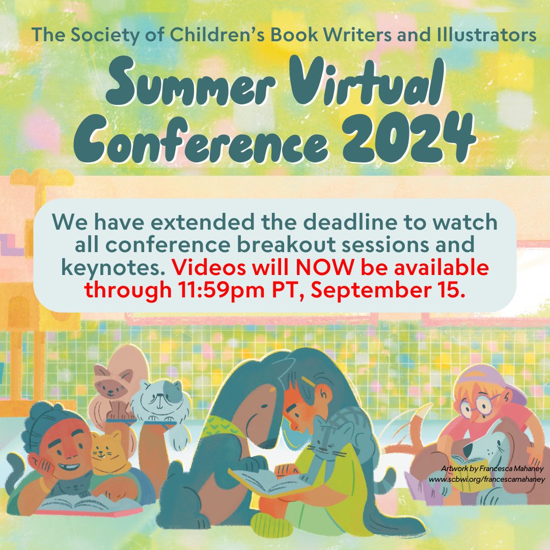 scbwi's tweet image. 