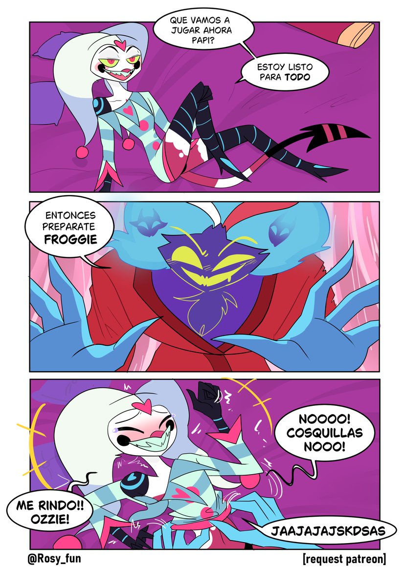 Rosy_Fun_'s tweet photo. 🐸💕 #fizzarozzie #fancomic #fizzarolli https://t.co/3swWo3dII6