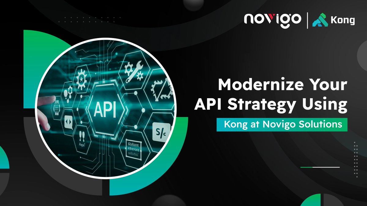 NovigoSolutions's tweet image. Being tactful about their approach towards API management, companies set a clear blueprint for the right technology environment that follows best practices for API modernization.
#apistrategy #modernization #technology #kongplatform #novigosolutions
