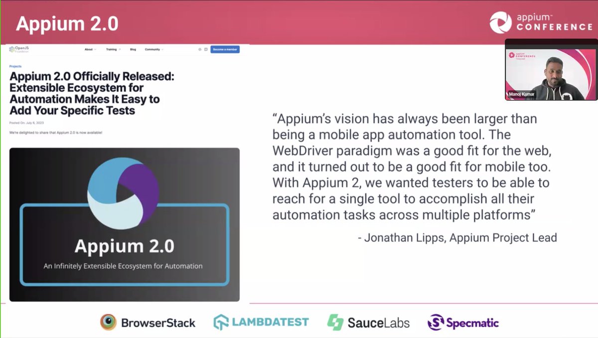 #AppiumConf 2024 is underway! We're looking forward to a great day.