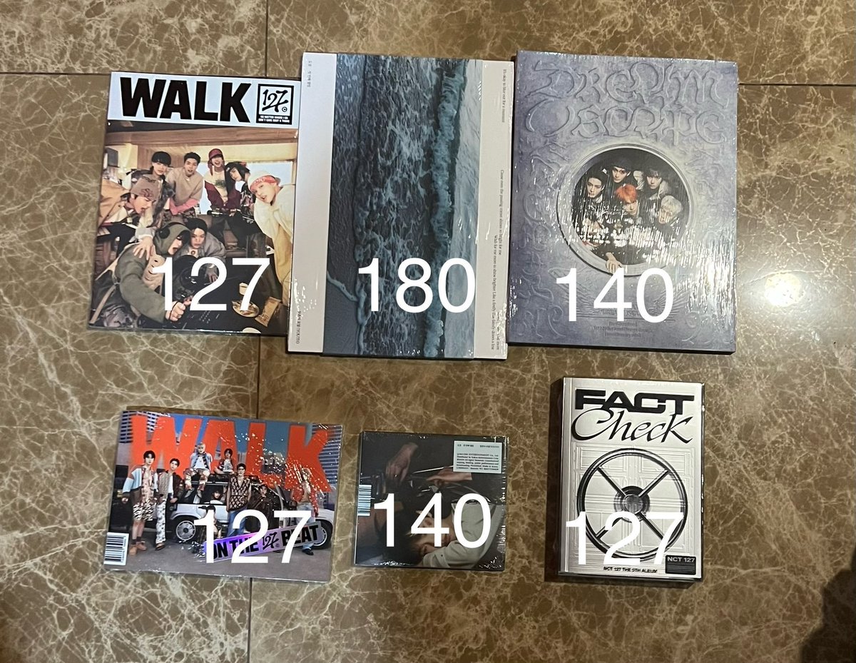 Pls retweet

สุ่มแจก เงิน 300 /3 คนหลังขายหมด

♡ NCT DREAM DREAM( )SCAPE
♡ NCT 127 FACT Check / Walk
♡ DOYONG
♡ รวมส่ง / ไม่แกะของครบ
♡ dm / พร้อมส่ง 

#ตลาดนัดnctdream 
#ตลาดนัดnct127 
#ตลาดนัดโดยอง
#ShopeexNCTDREAM_FansignandEvent 
#ShopeexNCT127_FansignandEvent