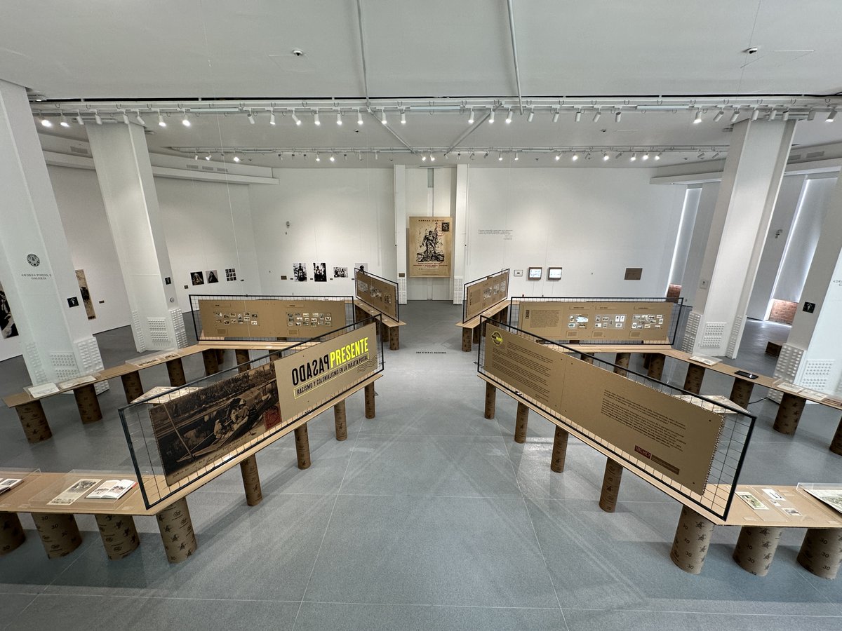 museografia's tweet photo. Si tienen oportunidad la exposición estará hasta diciembre en la Galería Andrea Pozzo de la ibero.

#IberoArteYCultura #Colonialismo #Exposición
#museografía #exhibitiondesign #procesos_tdm https://t.co/9ehSPwgGni