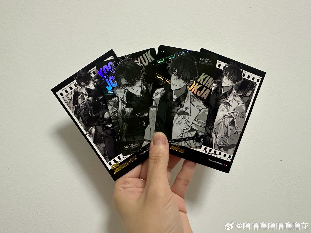 #joongdok #orv 列车系列的实物样品，可以作为参考，贩售信息在我的主页🥹