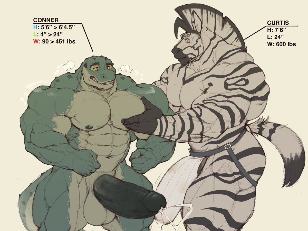 So… B-big…

Over a foot shorter but just as thick as his trainer.