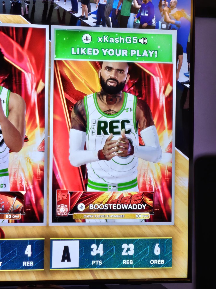 Boostedprince's tweet image. Never knew big man builds were soo much fun!

7'1 2 way 3 level playmaker is a problem #2KDAY #2k25 #2klabs #2k25builds #NBA2K25