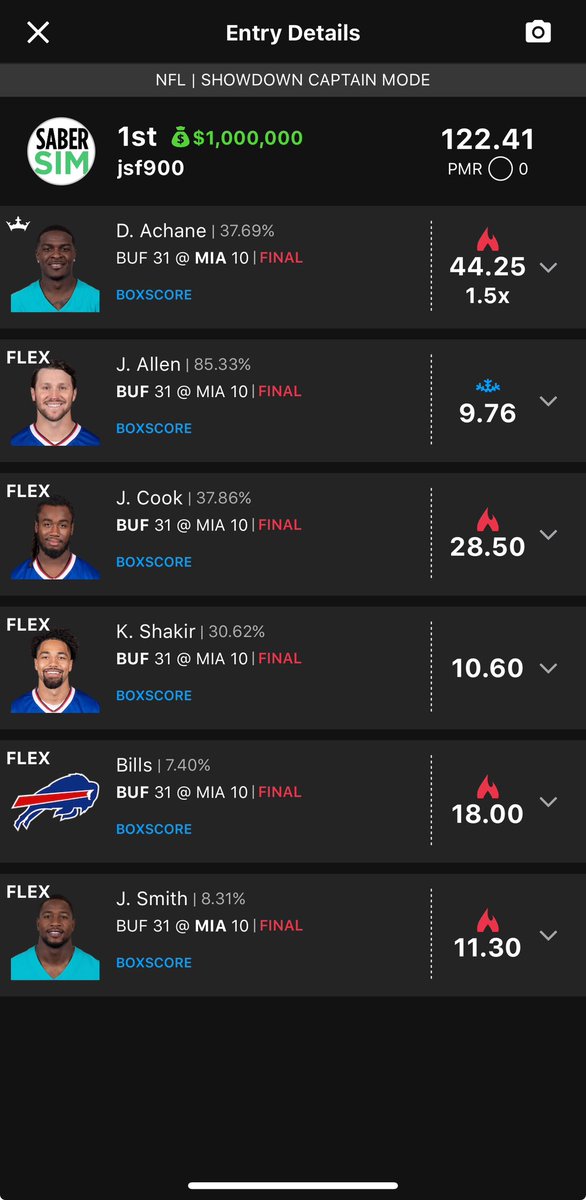 I will be in disbelief forever. Much love to <a href="/SaberSim/">SaberSim</a> for their amazing product and team