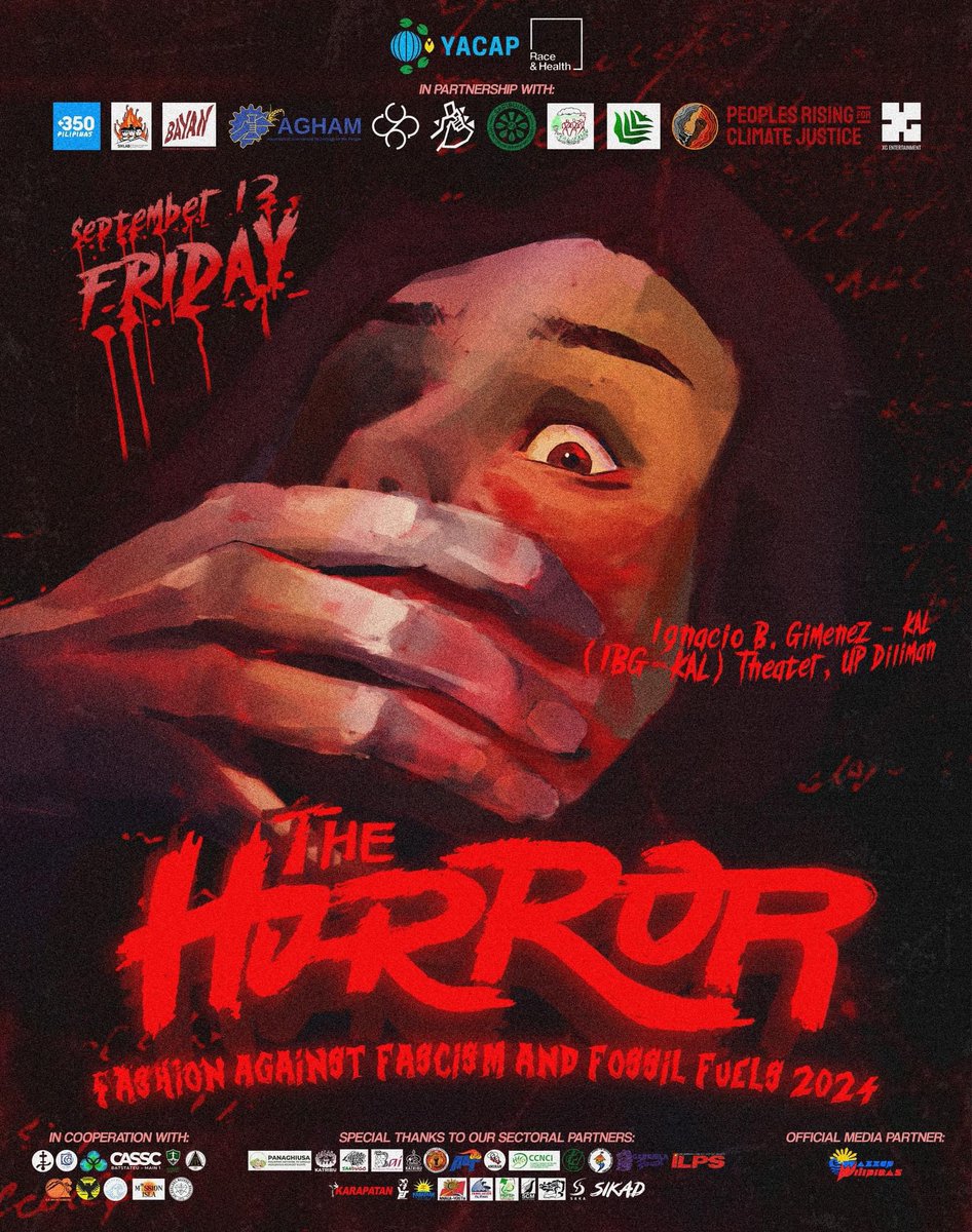 teddycasino's tweet photo. Tonight matutupad na ang pangarap kong maging ramp mowdel. 🤣

Fashion Against Fascism and Fossil Fuels 2024 is at 8:30 tonight at UP IBG-KAL Theater. Nood kayo!

#FAFFF2024 #TheHorror #FridayThe13th https://t.co/5L4CXwQZvK