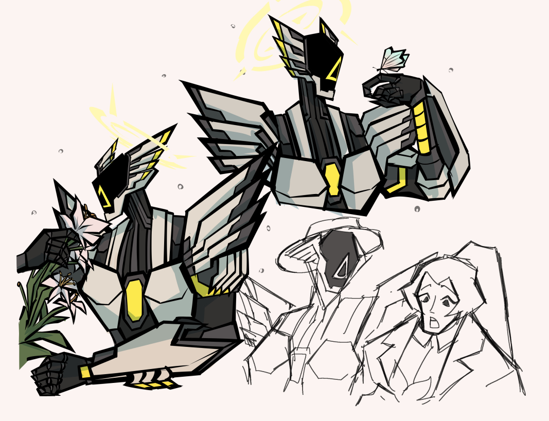 mek4ru's tweet image. Souler #OC #OCart #RobotOC