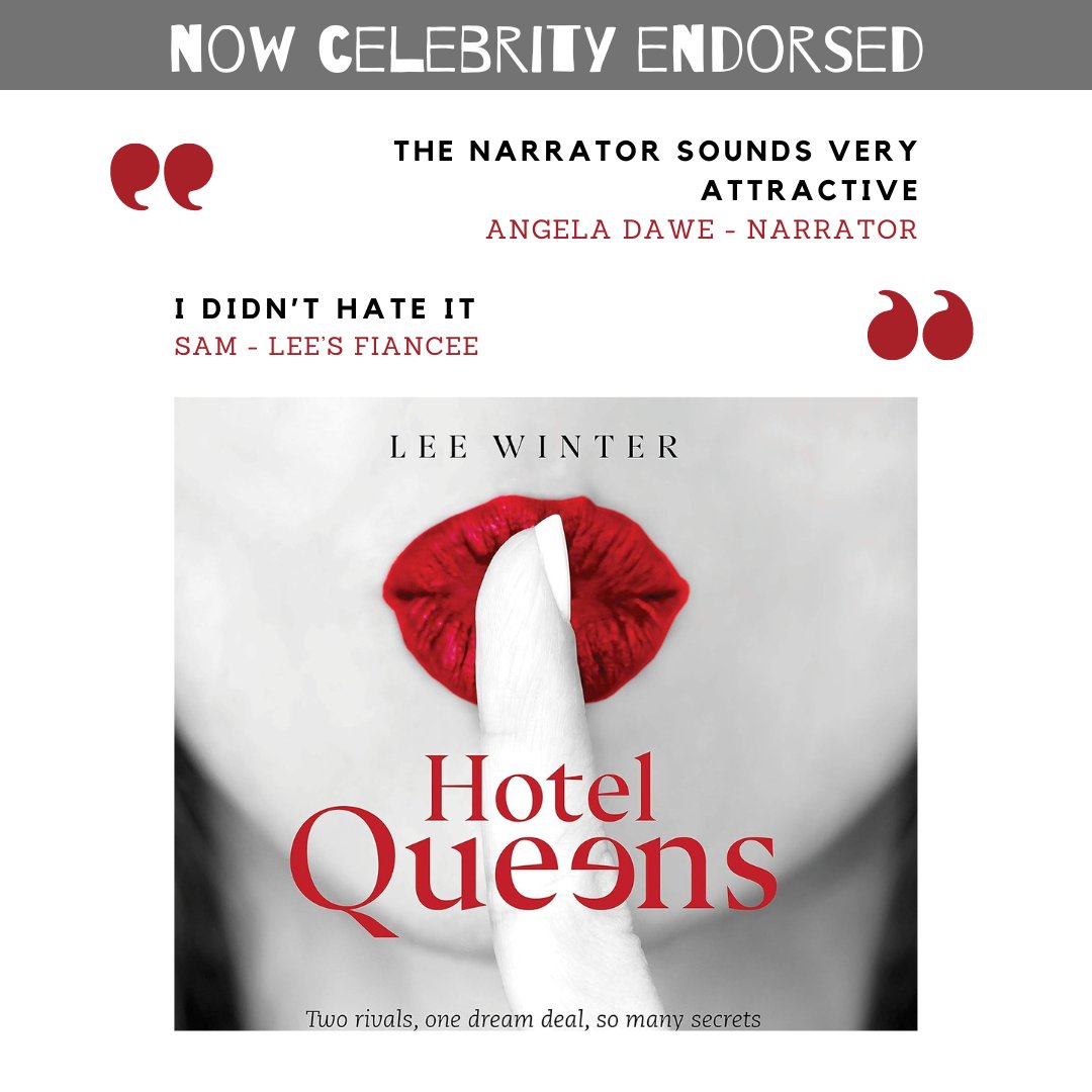 LeeWinterOz's tweet photo. I'm so chuffed that my ice queen v fire queen lesfic romance "Hotel Queens now" has TWO official celebrity endorsements! There's no end to this glory! https://t.co/rHf5FssML4 @YlvaPublishing #lesfic https://t.co/nHT1lWylXg